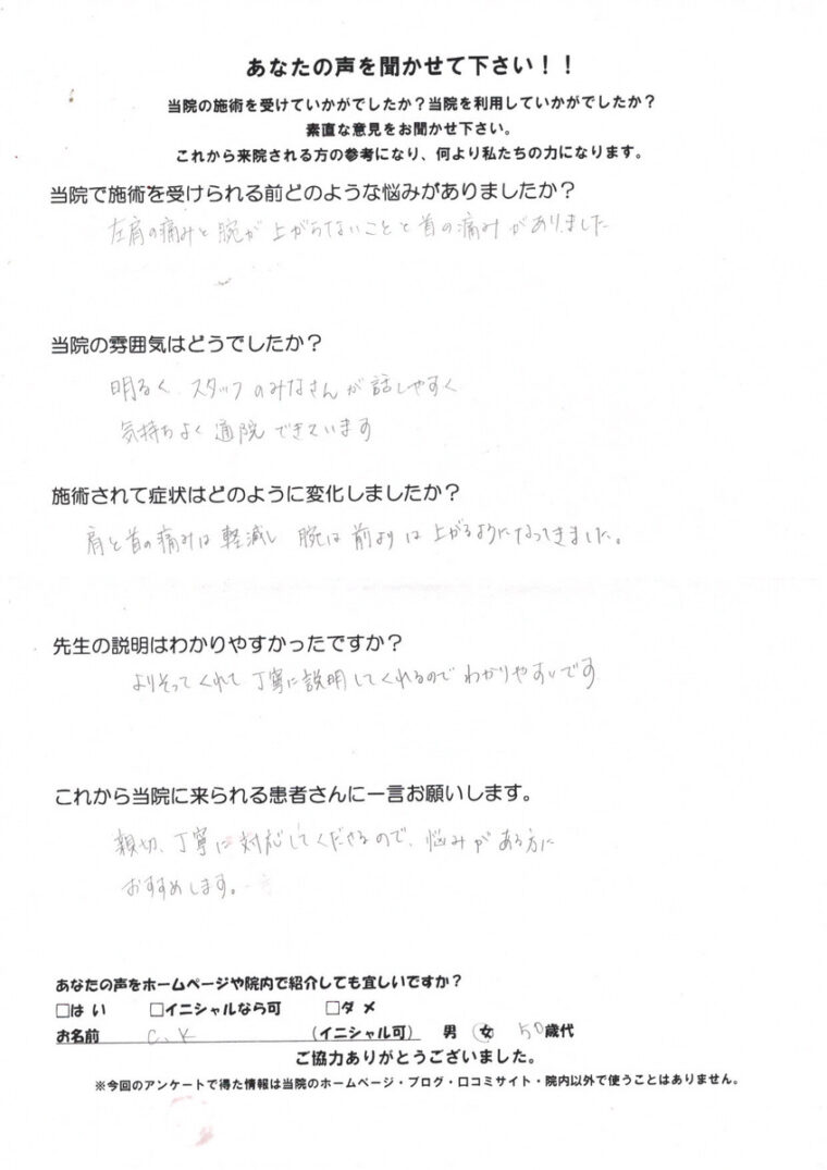 アンケート